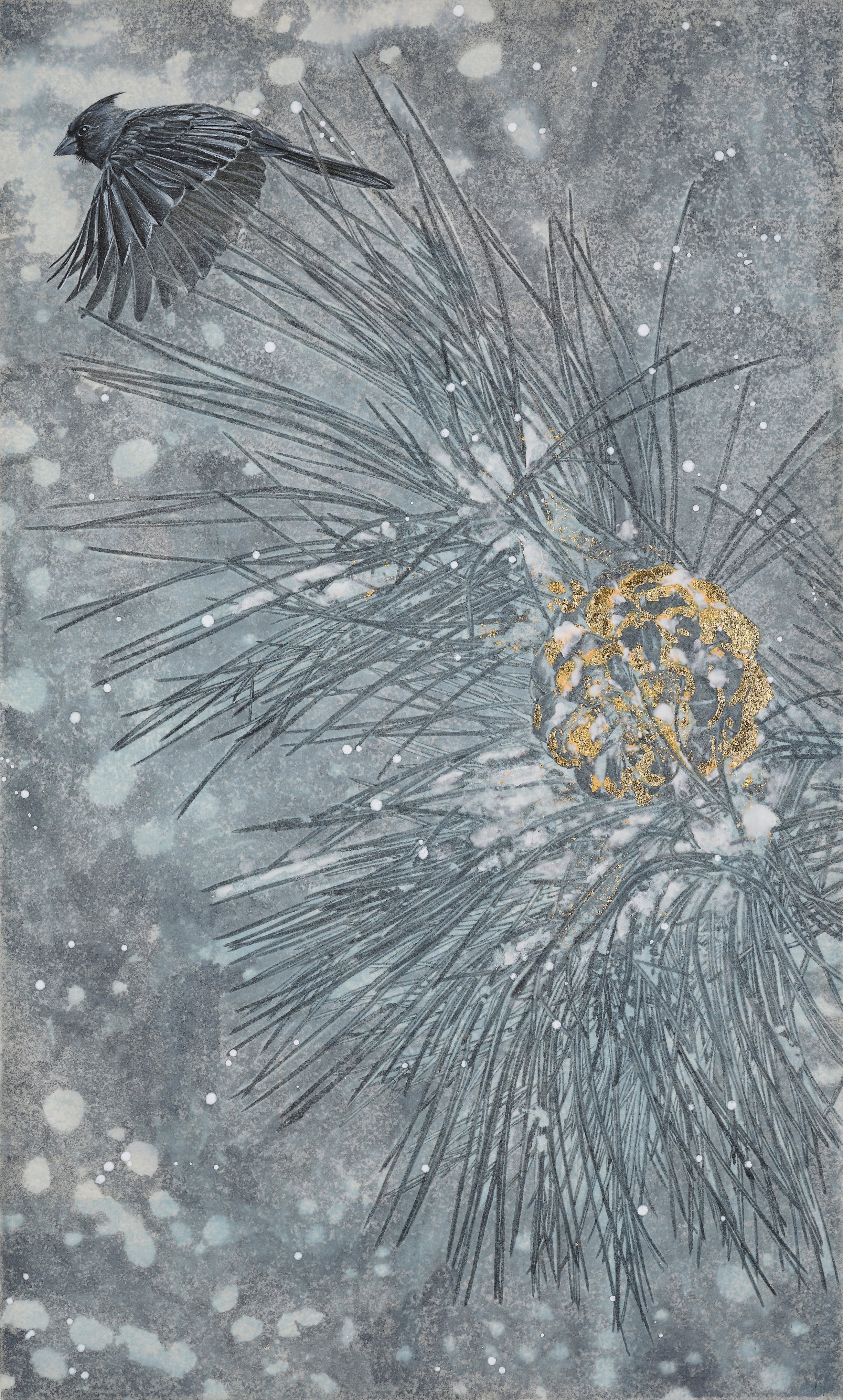 Moonlight Resting on Snow II